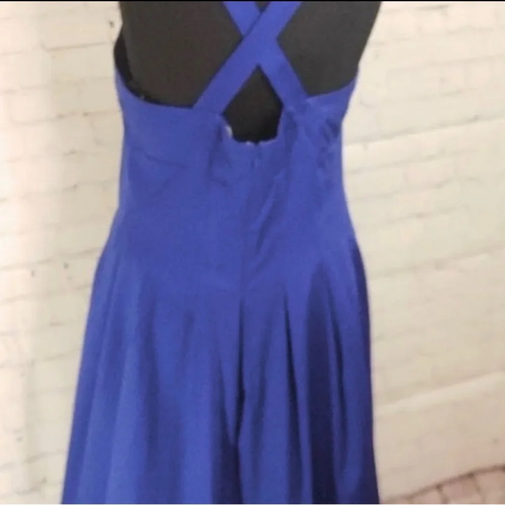 Calvin Kline Sapphire Blue Cocktail Dress, Size 8. New with Tags. - Picture 3 of 9